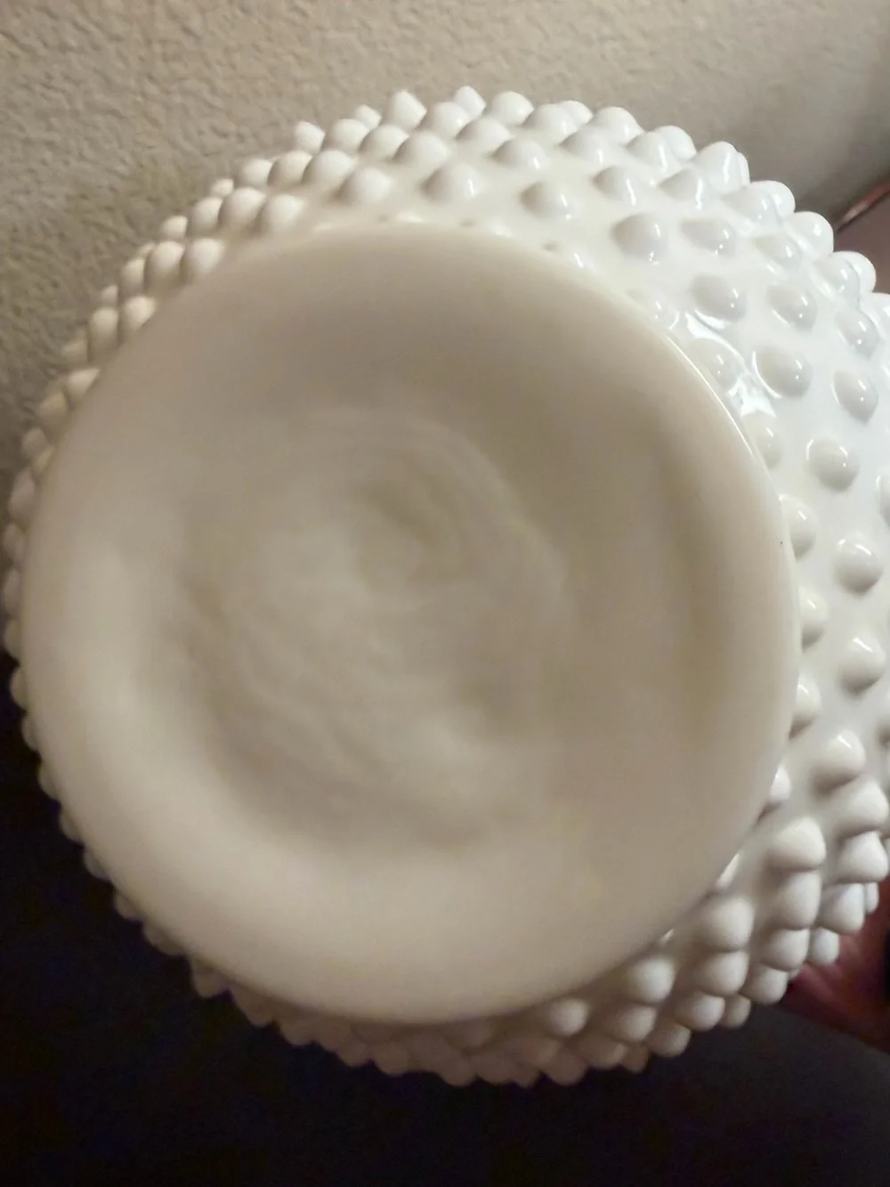 White Hobnail Milk Glass Pitcher - Home Accents